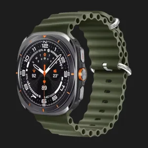 Ремінець Ocean Band для Samsung Galaxy Watch Ultra 2/Ultra (Military Green) в Хмельницькому