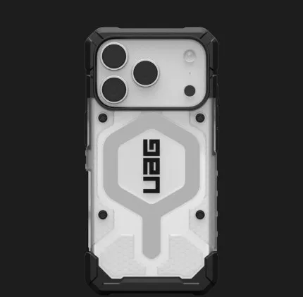 Чехол UAG Pathfinder Clear MagSafe для iPhone 17 Pro Max (Ice/Silver)