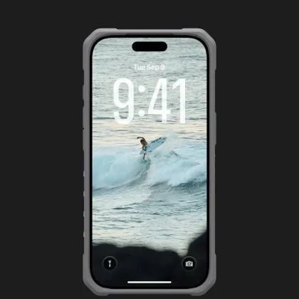 Чохол UAG Pathfinder Clear MagSafe для iPhone 17 Pro Max (Active Neon Lanyard)