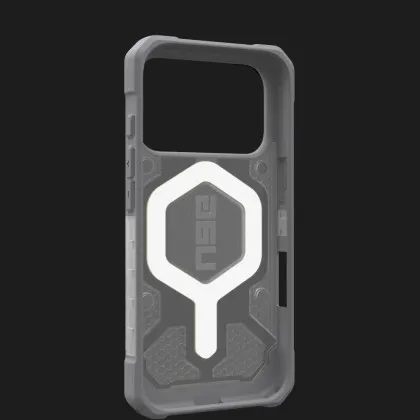 Чохол UAG Pathfinder Clear MagSafe для iPhone 17 Pro Max (Active Neon Lanyard)