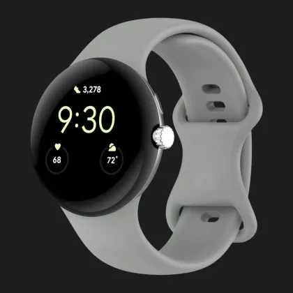 Ремінець Silicone Fit для Google Pixel Watch 3/4 45mm (Greyish Green) в Чернігові