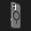 Чохол LAUT CRYSTAL MATTER X MagSafe для iPhone 17 (Black Crystal)