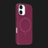 Чохол LAUT HUEX SLIM MagSafe для iPhone 17 (Wine)