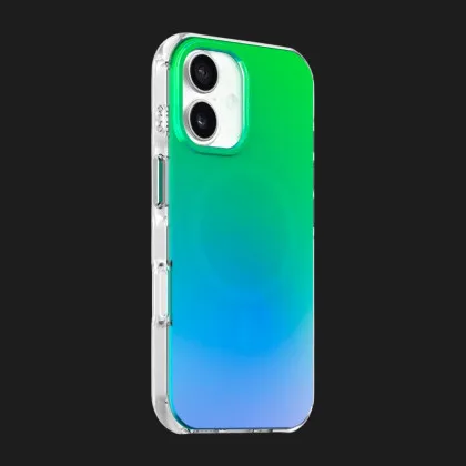 Чохол LAUT HUEX WAVE MagSafe для iPhone 17 (Aqua Mint)