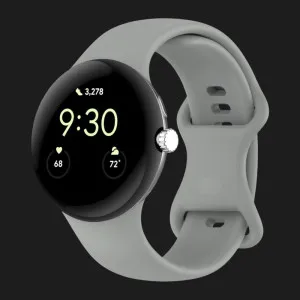 Ремінець Silicone Fit для Google Pixel Watch 41 mm (Greyish Green) в Хмельницькому
