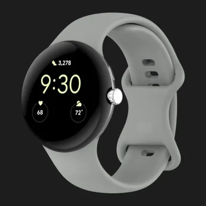 Ремінець Silicone Fit для Google Pixel Watch 1/2/3/4 41 mm (Greyish Green) в Бродах