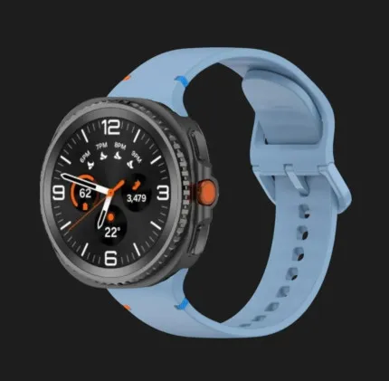 Ремінець Silicone Fit для Samsung Galaxy Watch 8 (Official Blue)