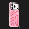 Чохол LAUT Keyko Pop MagSafe для iPhone 17 Pro (Rosy Wave)