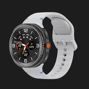 Ремінець Silicone Fit для Samsung Galaxy Watch 9/8 (Light Gray) в Хмельницькому