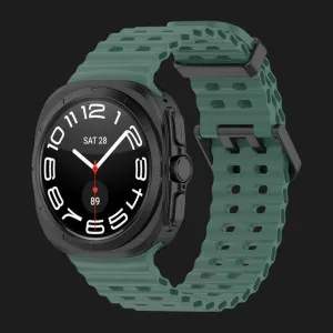 Ремінець Ocean Band для Samsung Galaxy Watch Ultra 2/Ultra (Dark Green) в Хмельницькому