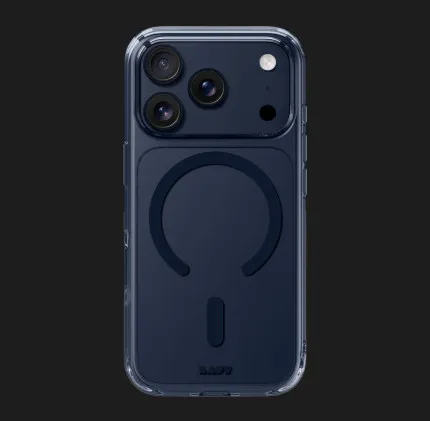 Чохол LAUT Crystal Fluro MagSafe для iPhone 17 Pro (Clear Midnight)