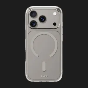 Чохол LAUT Crystal Fluro MagSafe для iPhone 17 Pro (Clear Grey) в Хмельницькому