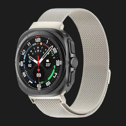 Ремінець Milanese Magnetic для Samsung Galaxy Watch Ultra (Starlight)