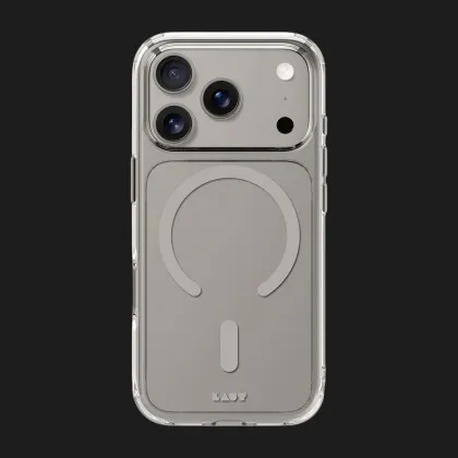 Чохол LAUT Crystal Fluro MagSafe для iPhone 17 Pro Max (Clear Grey)
