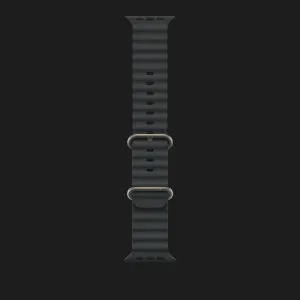 Ремінець Apple Ocean Band для Apple Watch 44/45/46/49 mm (Black - Natural Titanium) (MXTL3)