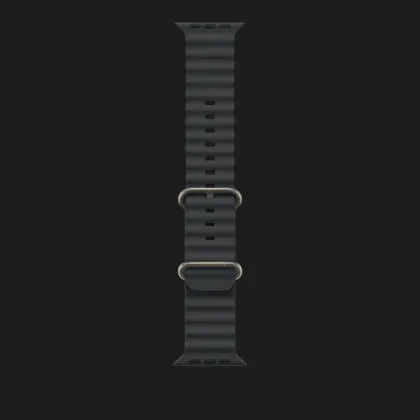 Ремінець Apple Ocean Band для Apple Watch 44/45/46/49 mm (Black - Natural Titanium) (MXTL3) в Чернігові