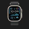 Ремешок Apple Ocean Band для Apple Watch 44/45/46/49 mm (Black - Natural Titanium) (MXTL3)