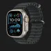 Ремешок Apple Ocean Band для Apple Watch 44/45/46/49 mm (Black - Natural Titanium) (MXTL3)