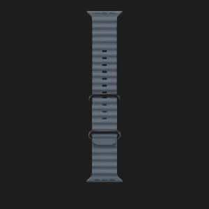 Ремінець Apple Ocean Band для Apple Watch 44/45/46/49 mm (Ice Blue - Black Titanium) (MYP83)