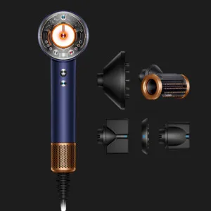 Фен для волосся Dyson Supersonic HD16 Nural Straight+Wavy (Prussian Blue/Rich Copper) в Бродах