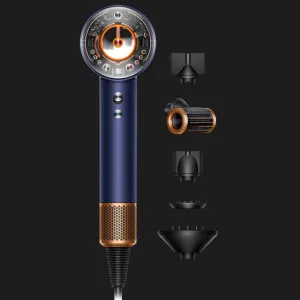 Фен для волосся Dyson Supersonic HD16 Nural Straight+Wavy (Prussian Blue/Rich Copper) в Бродах