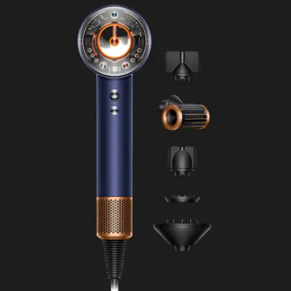 Фен для волос Dyson Supersonic HD16 Nural Straight+Wavy (Prussian Blue/Rich Copper) в Черкасах