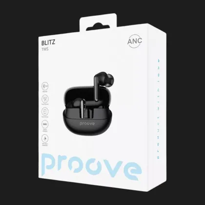 Навушники Proove Blitz TWS with ANC (Black) в Ковелі