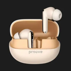 Навушники Proove Blitz TWS with ANC (Beige) в Дрогобичі