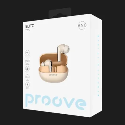 Навушники Proove Blitz TWS with ANC (Beige) в Ковелі