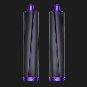 Довгі циліндричні насадки до стайлера Dyson Airwrap 20mm (2шт) (Black/Purple) в Сваляві