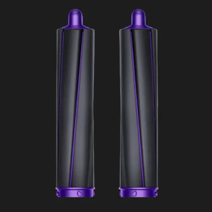 Довгі циліндричні насадки до стайлера Dyson Airwrap 20mm (2шт) (Black/Purple) в Ковелі