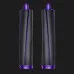 Довгі циліндричні насадки до стайлера Dyson Airwrap 20mm (2шт) (Black/Purple)