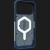Чохол UAG Pathfinder Clear MagSafe with Bundle для iPhone 17 Pro Max (Blues Lanyard)