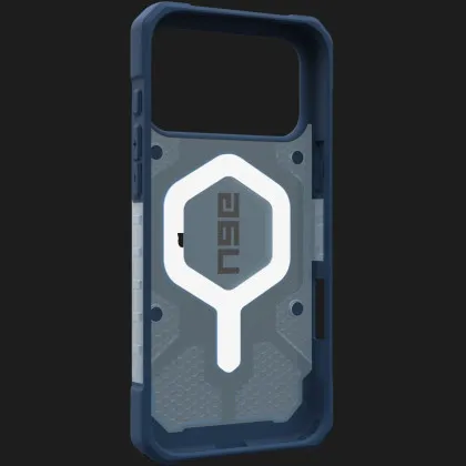 Чохол UAG Pathfinder Clear MagSafe with Bundle для iPhone 17 Pro Max (Blues Lanyard)