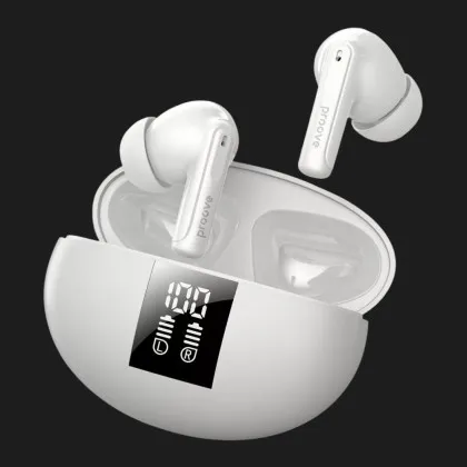 Наушники Proove Thunder Buds SE TWS with ANC (White)