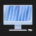 б/у Apple iMac M4 24 4.5K, Blue, 24GB / 512GB, 10 CPU / 10 GPU (MD2T4) (2024)