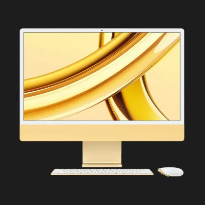 б/у Apple iMac M3 24 4.5K, Yellow, 16GB / 512GB, 8 CPU / 10 GPU (Z19F0011H) (2023) в Тернополе