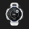 Garmin Instinct 3 45mm Solar Whitestone with Whitestone/Bolt Blue Band