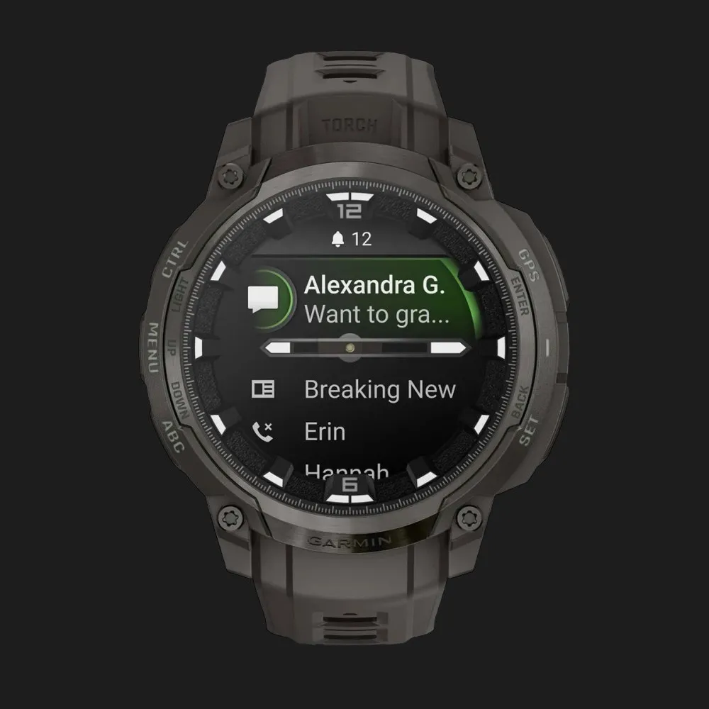Garmin Instinct Crossover AMOLED Charcoal