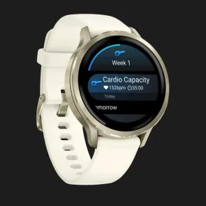 Garmin Venu 4 41mm Lunar Gold with Bone Silicone Band в Кропивницком