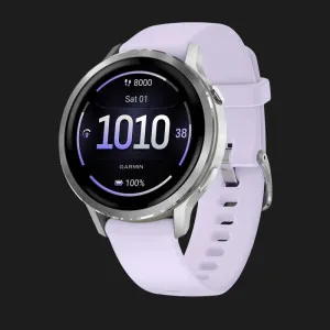 Garmin Venu 4 41mm Silver with Periwinkle Silicone Band в Кропивницком