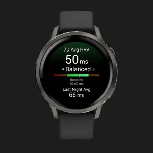 Garmin Venu 4 41mm Slate with Black Silicone Band в Кропивницком