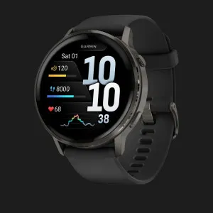 б/у Garmin Venu 4 45mm Slate with Black Silicone Band в Бердичеві