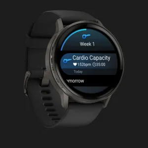 б/у Garmin Venu 4 45mm Slate with Black Silicone Band в Бердичеві