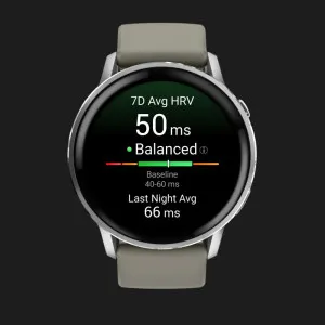 б/у Garmin Venu 4 45mm Silver with Silver Gray Silicone Band в Бердичеві