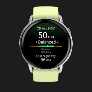 б/у Garmin Venu 4 45mm Silver with Citron Silicone Band в Бердичеві