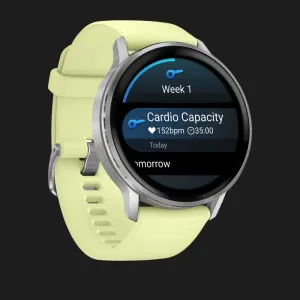 б/у Garmin Venu 4 45mm Silver with Citron Silicone Band в Бердичеві