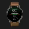 Garmin Venu 4 45mm Slate with Black Silicone Band and Brown Leather Band