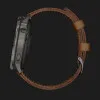 Garmin Venu 4 45mm Slate with Black Silicone Band and Brown Leather Band
