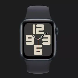 б/у Apple Watch SE 2 44mm Midnight Aluminum Case with Midnight Sport Band (M/L) (MRE93) 2023 (Хорошее состояние)